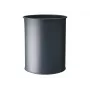 Cestino Durable 330158 15 L rotondo metallo antracite