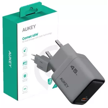 Caricabatterie da parete Comet 1xUSB-C PD 45W PA-C2