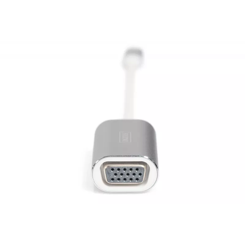 DIGITUS DA-70837 adattatore VGA 1080p FHD a USB 3.0 Type-C, alluminio