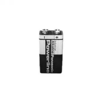 Panasonic Battery Powerline - batteria 9V confezione cartone (12x1=12 pz.) (6LR61AD/B)