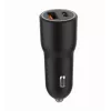 Caricabatterie da auto per dispositivi mobili Gembird TA-UC-AC2PDQC38-CAR-01, USB-C, 38 W, 12-24 V, nero