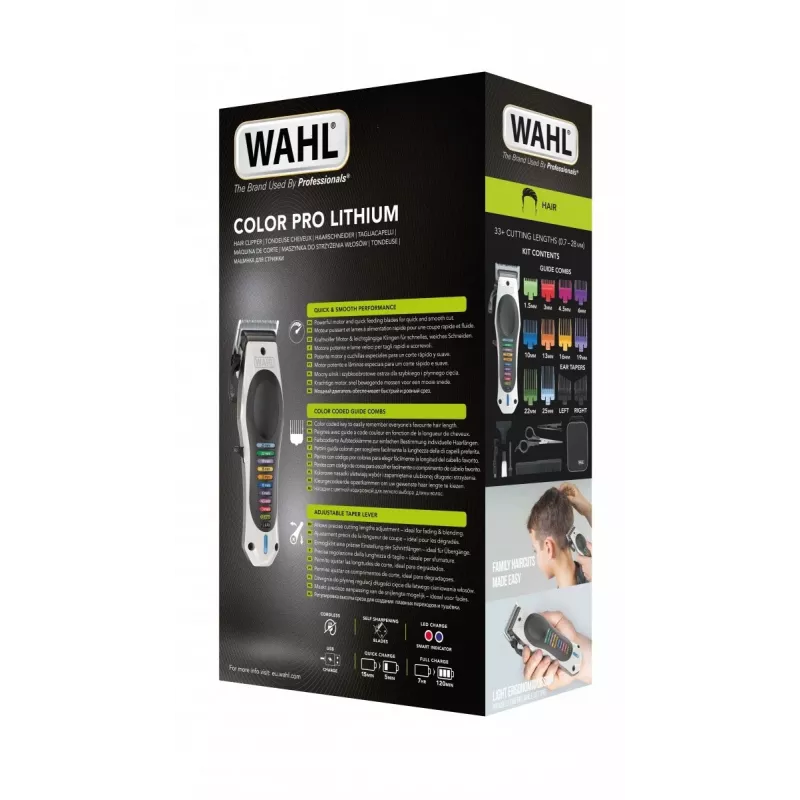 Tagliacapelli/rasoio Wahl 3028048 nero, bianco 10 lithium-ioni (Li-Ion)