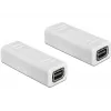 Giunto Mini DisplayPort DeLOCK 65450 bianco