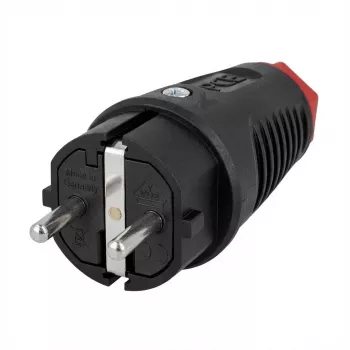 Spina Schuko ABL Expert 100000043 (TPE) nero sv IP44 3x2,5 (100000043)