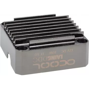 Alphacool Laing DDC Fondo in metallo - nero nichel EOL (13171)