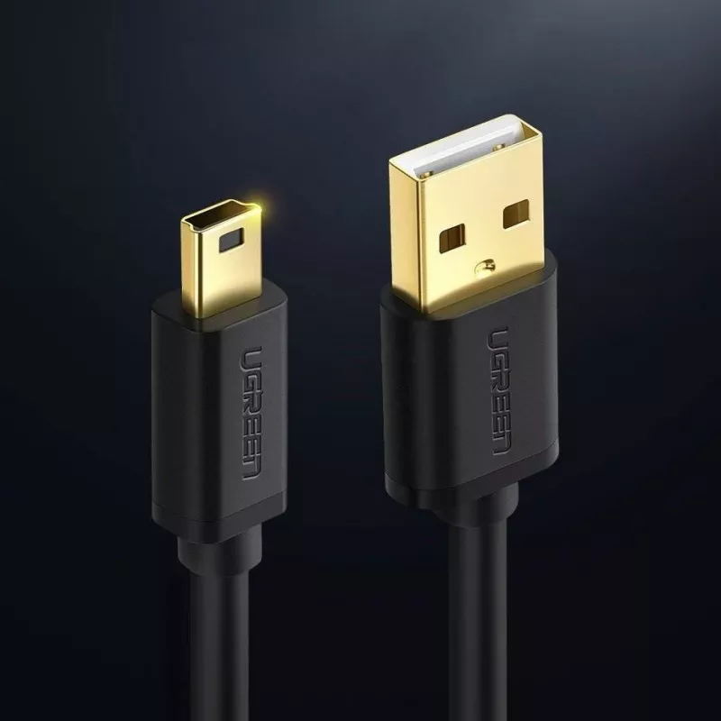 Ugreen cavo USB - Mini-USB 480 Mbit/s 3 m US132 (nero)