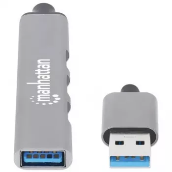 Hub Manhattan USB-A 4 porte, 4 porte USB-A (1x 5 Gbps USB 3.2 Gen1…