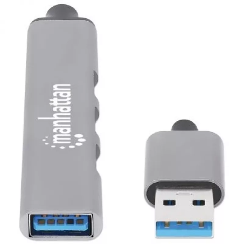 Hub Manhattan USB-A 4 porte, 4 porte USB-A (1x 5 Gbps USB 3.2 Gen1…