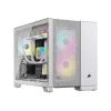 Corsair 2500D AIRFLOW case PC Micro ATX doppia camera – bianco CC-9011264-WW