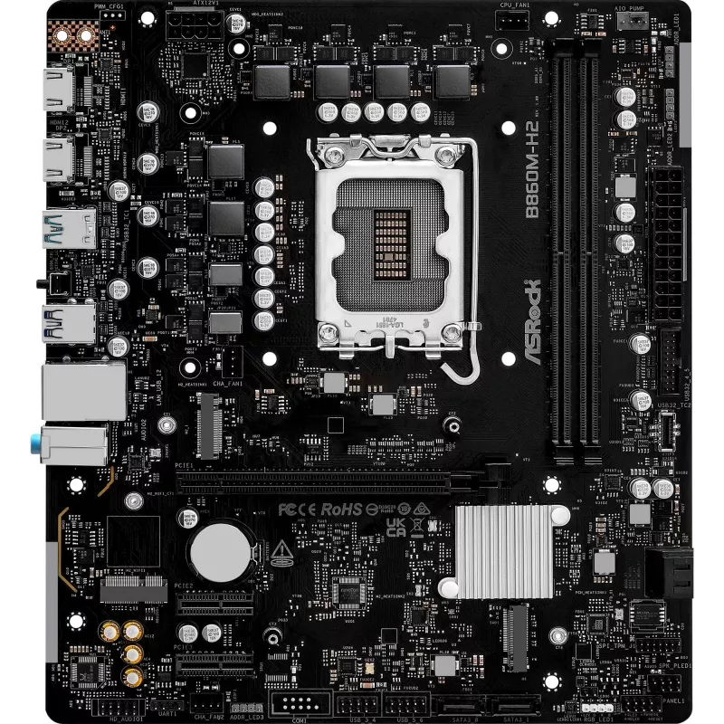 ASRock B860M-H2 DDR5 LGA1851 Scheda madre Micro-ATX
