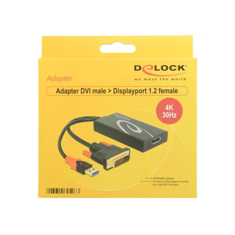 Cavo DVI 24+1 + USB-A/DisplayPort 20p DeLOCK 62596