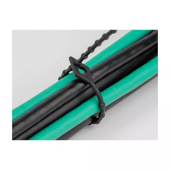 Fascetta fermacavo a sfere DeLOCK 19568 L 150 x L 2,4 mm nero 100 pezzi