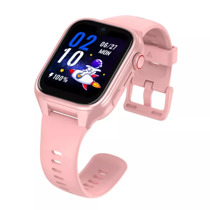 Smartwatch Stelio Junior Pro AI 4G ST-SWJ102-PK — orologio 4G per bambini, rosa