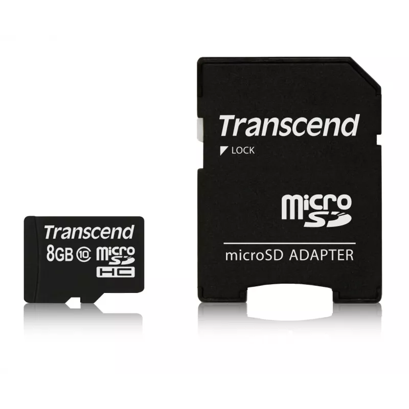 Transcend Premium - scheda di memoria flash (adattatore microSDHC/SD incluso)