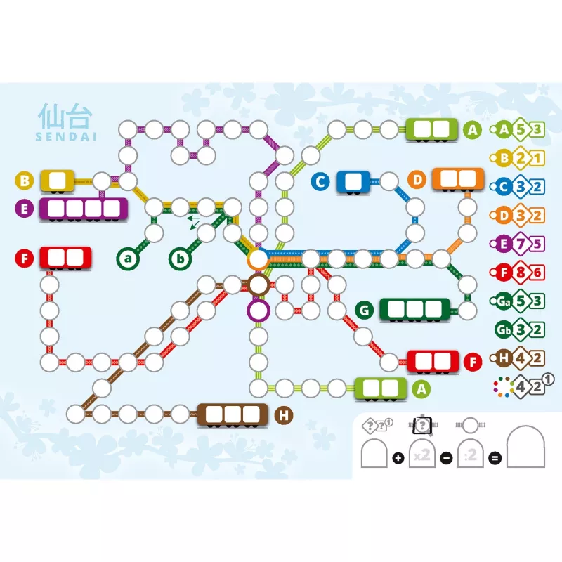 Voll verplant - Zusatzblock Japan, gioco da tavolo