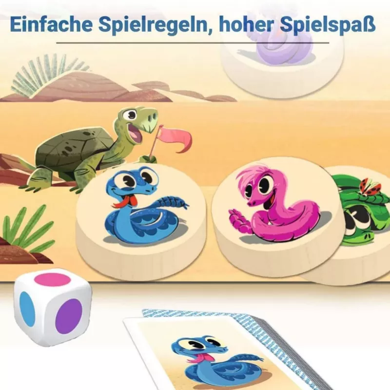 Tempo, piccolo serpente a sonagli, gioco da tavolo