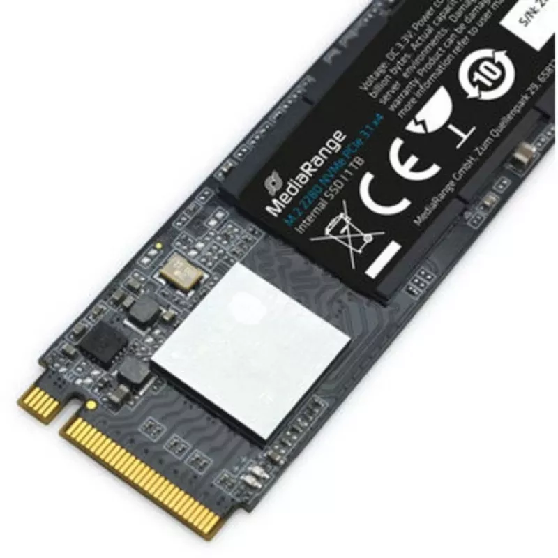 SSD MediaRange 1 TB M.2 PCI Express 3.1 NVMe MR1033