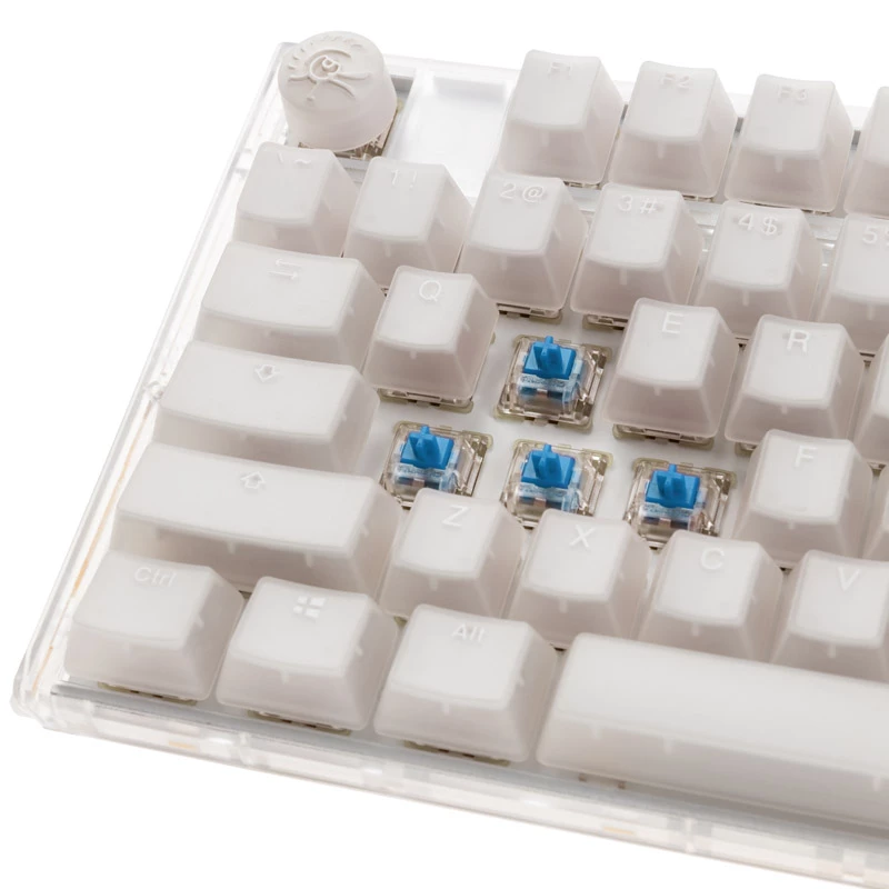 Tastiera Ducky One 3 TKL, gaming, USB, QWERTY, inglese, bianco