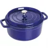 Cocotte in ghisa Staub 26 cm rotonda, blu scuro