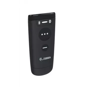 Lettore di codici a barre palmare Zebra CS60 1D/2D LED wireless IP65 nero, Bluetooth/USB, portata 100 m, 83 g