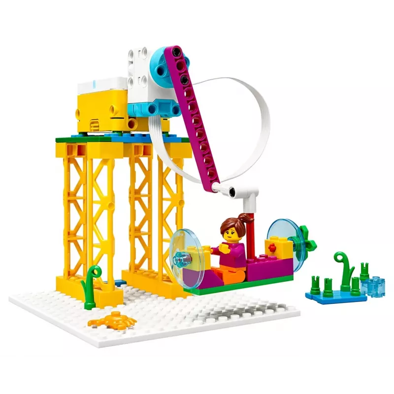 LEGO Education SPIKE Essential Set A+ 45345 – kit di robotica educativa e programmazione, 449 elementi, da 6 anni