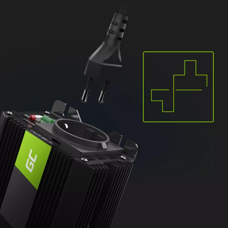 Inverter di potenza 12V 150W/300W mod sin
