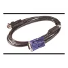 APC cavo KVM USB - 6 ft (1,8 m), 1,83 m, USB, USB, VGA, nero, USB-A