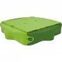 Sabbiera Simba-Dickie BIG 800056733, plastica, 1380×1380 mm, panche integrate, verde