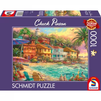 Chuck Pinson: Inselzeit, Puzzle 1000 pezzi