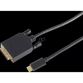 shiverpeaks BS10-58185 adattatore per cavo video 1,8 m DVI-D USB Type-C nero (BS10-58185)