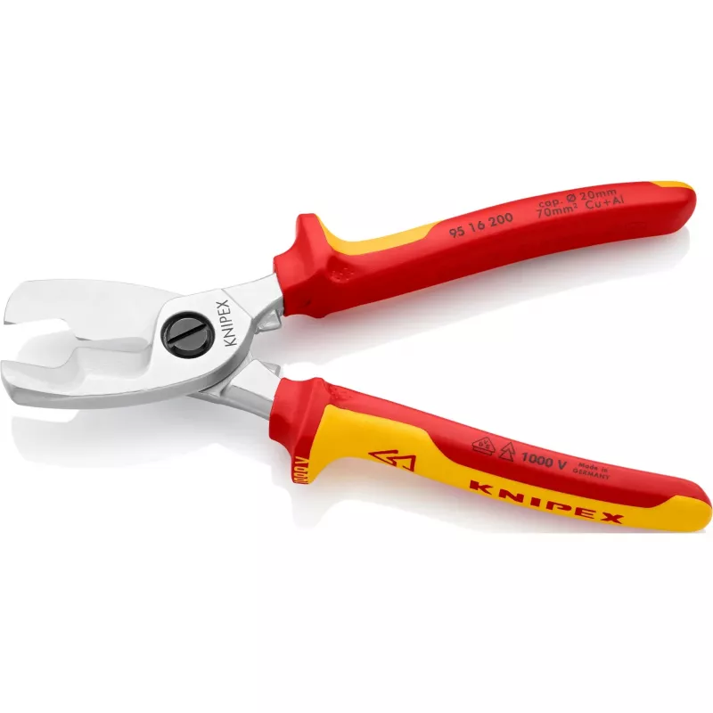 Tronchese per cavi manuale Knipex 95 16 200