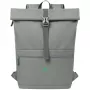 Zaino city Rivacase Gremio grigio poliestere rPET 280x135x430mm