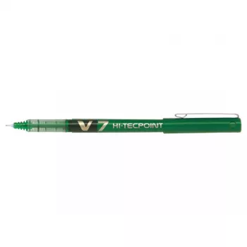 Penna stick Pilot Hi-Tecpoint V7 verde colore di scrittura verde