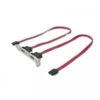 Staffa per slot 2x SATA interno su 2x eSATA esterno DeLOCK 65116