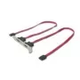 Staffa per slot 2x SATA interno su 2x eSATA esterno DeLOCK 65116