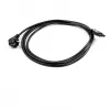 Cavo di collegamento apparecchi Bachmann CEE7/7 GST18 1 m