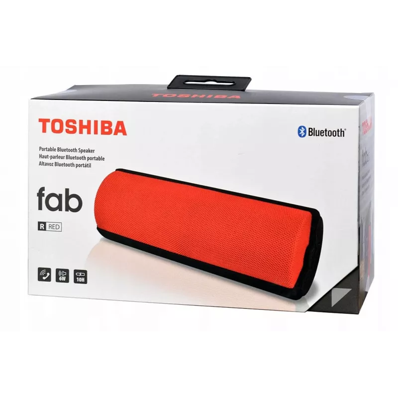 Altoparlante portatile Toshiba Fab TY-WSP70, rosso