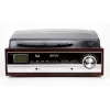 Camry Premium CR1113 giradischi a cinghia con radio, nero