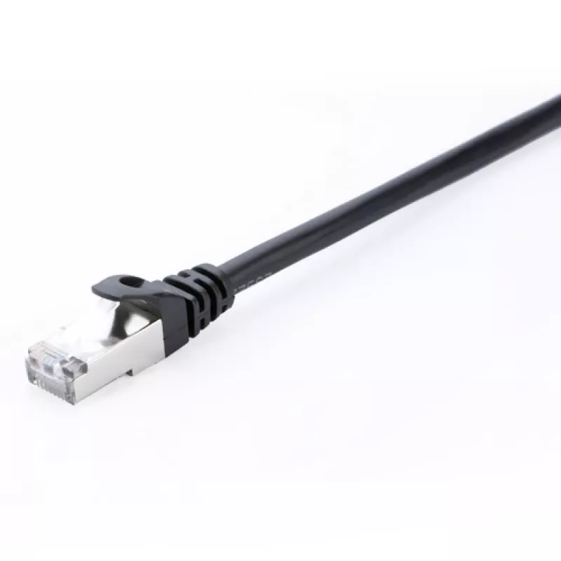 Cavo di rete V7 CAT6 Ethernet schermato STP RJ-45 5m nero