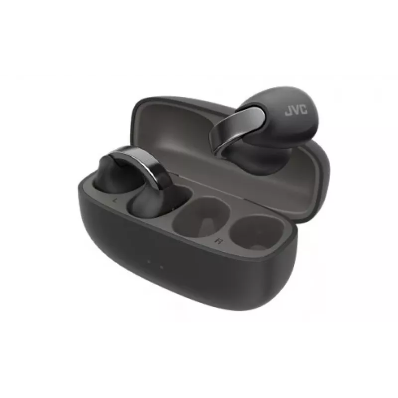 Cuffie JVC Nearphone True Wireless Stereo (TWS) con clip auricolare per chiamate/musica Bluetooth nero