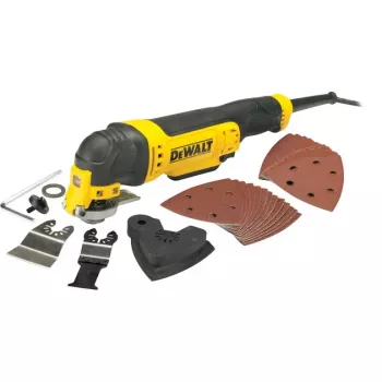 Levigatrice DeWALT DWE315 orbitale 300 W 230 V 1,48 kg nero/giallo