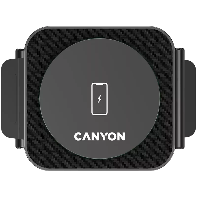 Caricabatterie Canyon WS-305 nero ricarica rapida tensione di ingresso 9/12 V