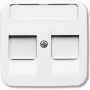 BUSCH JAEGER 1753-0-8030 - bianco - convenzionale - Busch-Jaeger - 0225-0-0078 0225-0-0086 0230-0-0413 1710-0-3100 1753-0-8048 1753-0-8055 1753-0-8057 1753-0-8063 - 54 mm - 54 mm