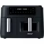 Friggitrice ad aria duale HF 9500 DUO (nero, 2.400 Watt, 2 cestelli 6 L + 3,5 L)