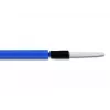Delock 86780 bastoncini per la pulizia della fibra ottica, 10 cm, blu, confezione da 5