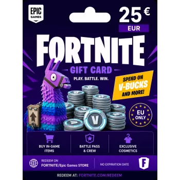 Fortnite carta regalo 25 EUR - Epic Games codice digitale