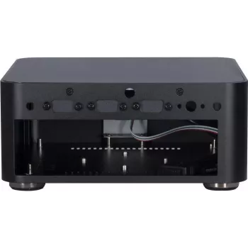 Inter-Tech A80S - USFF - Mini-ITX - alimentatore 60 Watt - nero - USB (88881303)