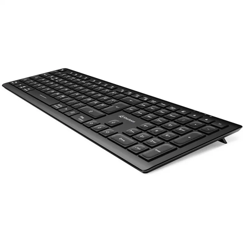 Sharkoon OfficePal K30W nero layout DE Rubberdome