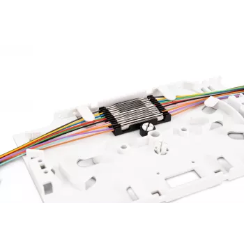 Digitus protezione per giunzione a crimpare in fibra ottica confezione da 150 approvazione telecomunicazioni TS0338/96 argento