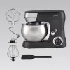 Impastatrice planetaria Feel-Maestro MR-558 con ciotola da 5 l, 2000 W nero